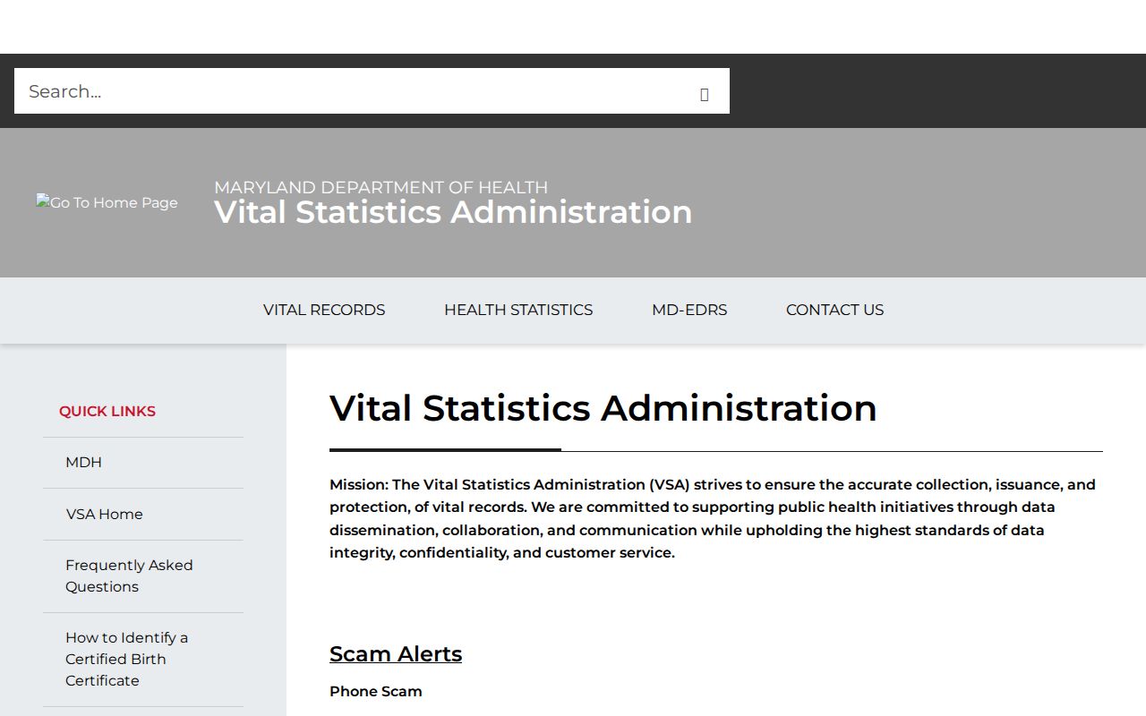 Waldorf people search Maryland vital records ordering